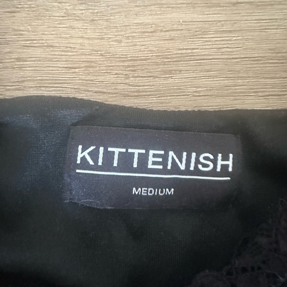 Kittenish Lace Ribbed Maxi - Picture 3 of 3